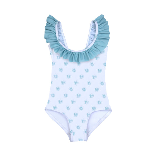 Παιδικό μαγιό ολόσωμο Aqua Perle D'azur Round Neck Perle D'azur
