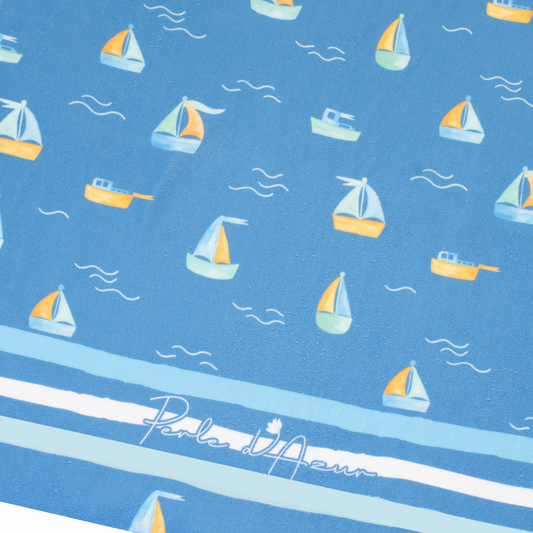 Παιδική πετσέτα παραλίας Little Boats