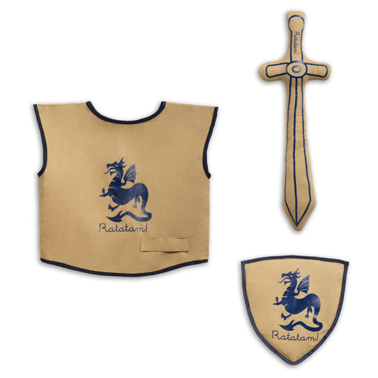 Children's Knight costume set