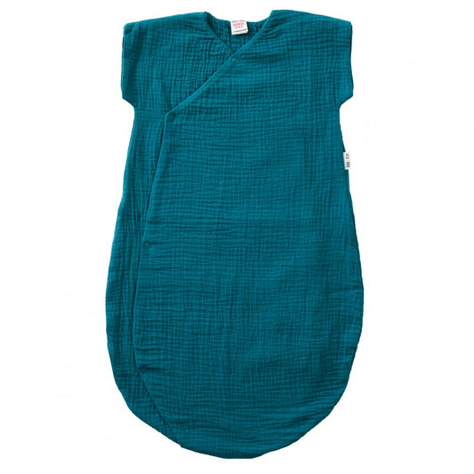 Baby summer kimono sleeping bag Blue- 6/18M