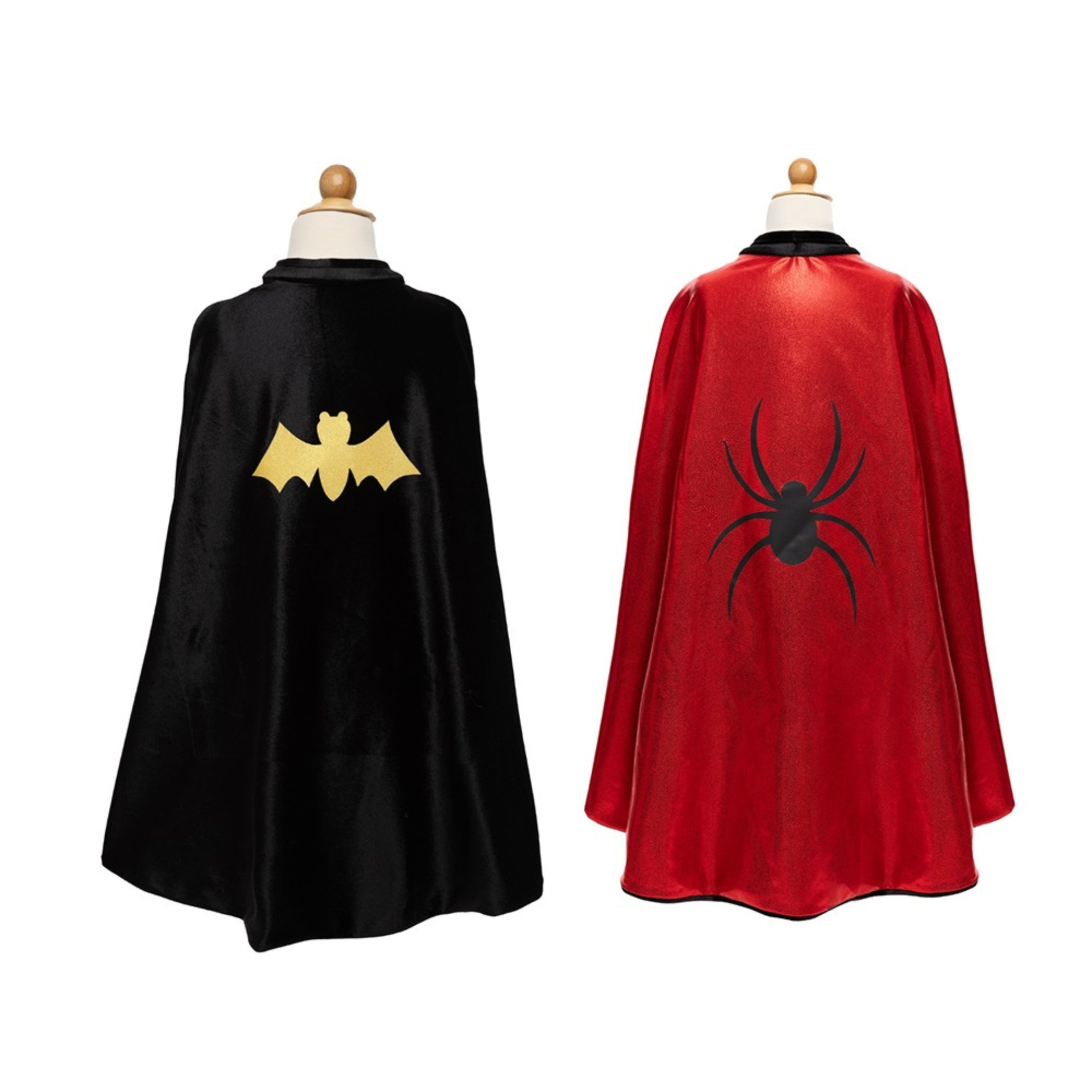 Παιδική αποκριάτικη στολή κάπα διπλής όψης Νυχτερίδα Αράχνη Great Pretenders
