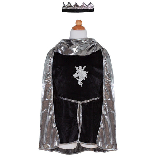 Παιδική αποκριάτικη στολή ασημί σετ Ιππότη Great Pretenders