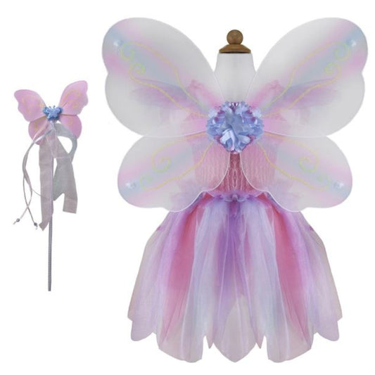 Παιδική αποκριάτικη στολή Ροζ στολή πεταλούδα Great Pretenders