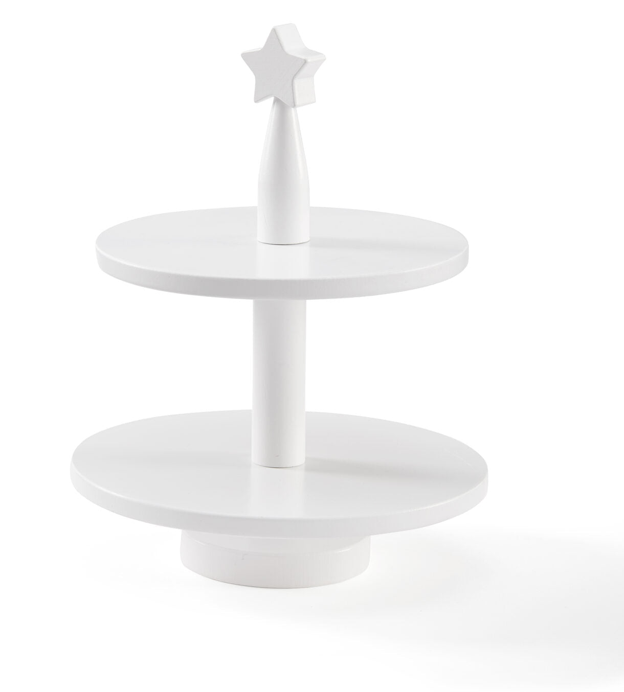 Children's wooden toy cake stand