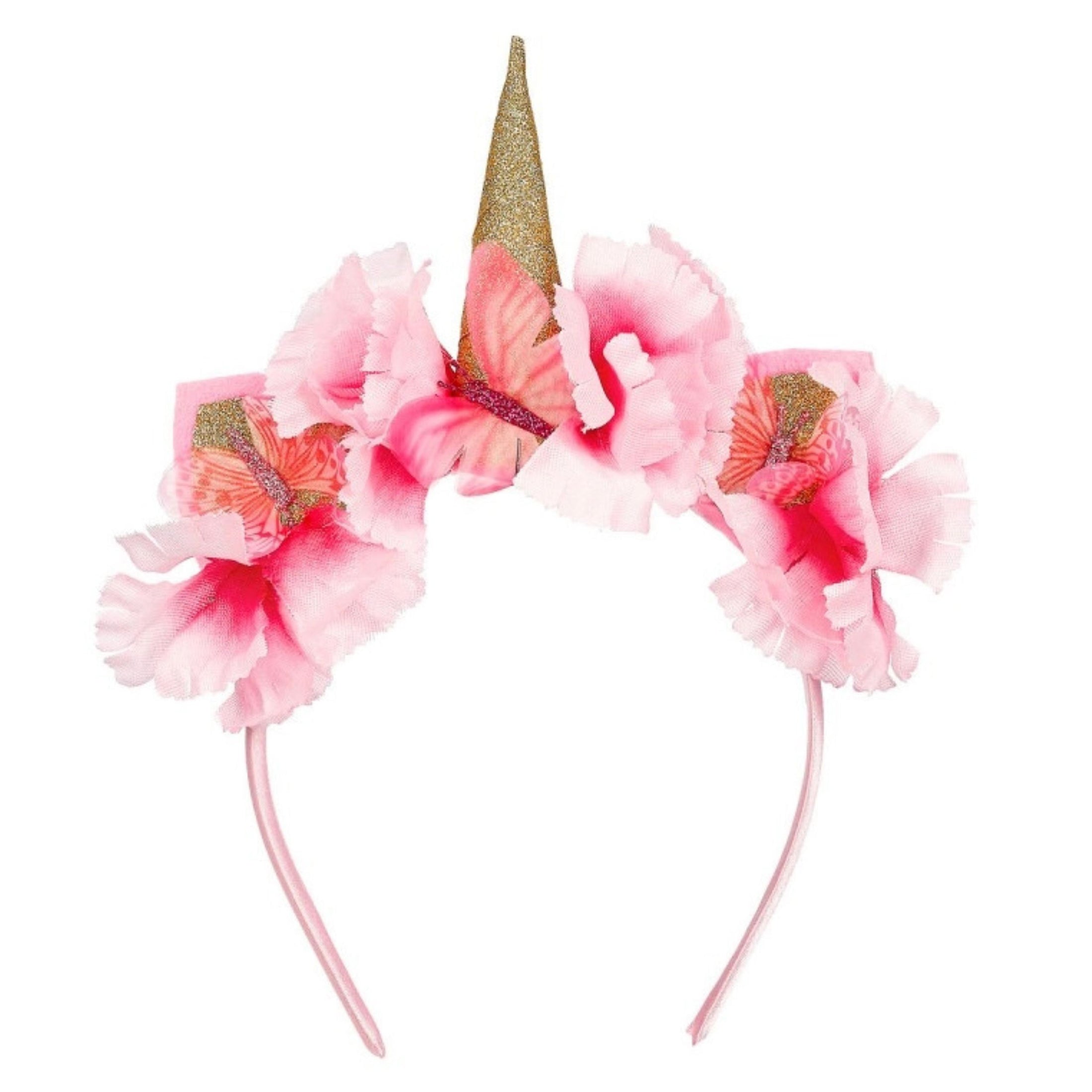 Παιδική αποκριάτικη τιάρα με λουλούδια Μονόκερου Lilyanne Souza