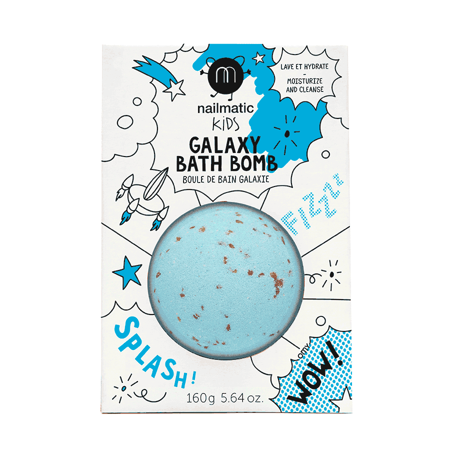 Kids Bath bomb Comet (light blue)