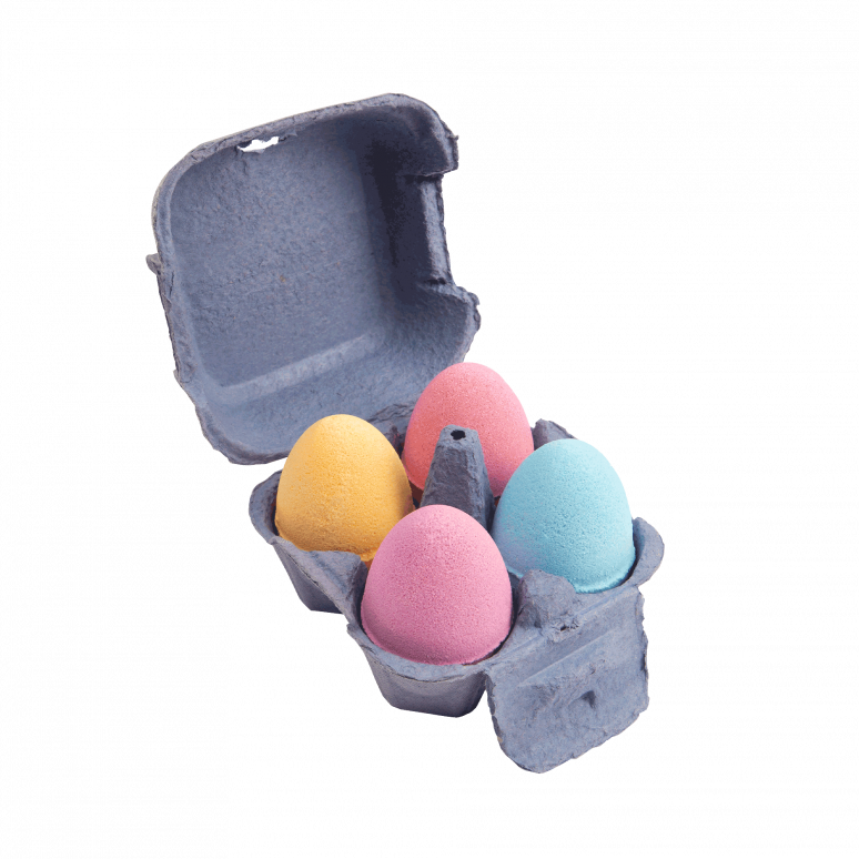 Set of 4 Bath bombs Eggs