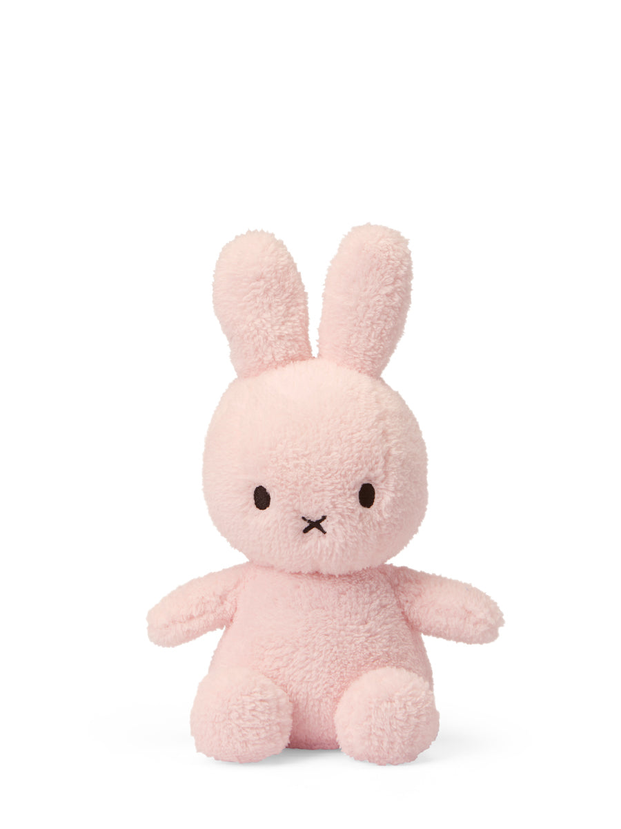 Παιδικό υφασμάτινο κουκλάκι Miffy Terry light pink 23cm-9''