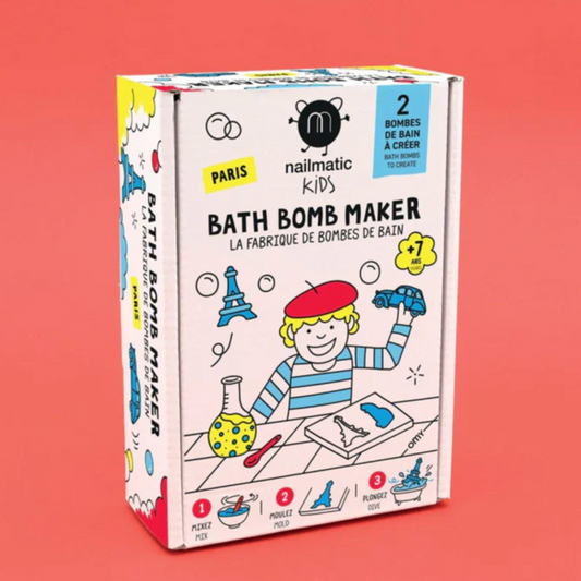 Kids play & making set Bath bombs Paris