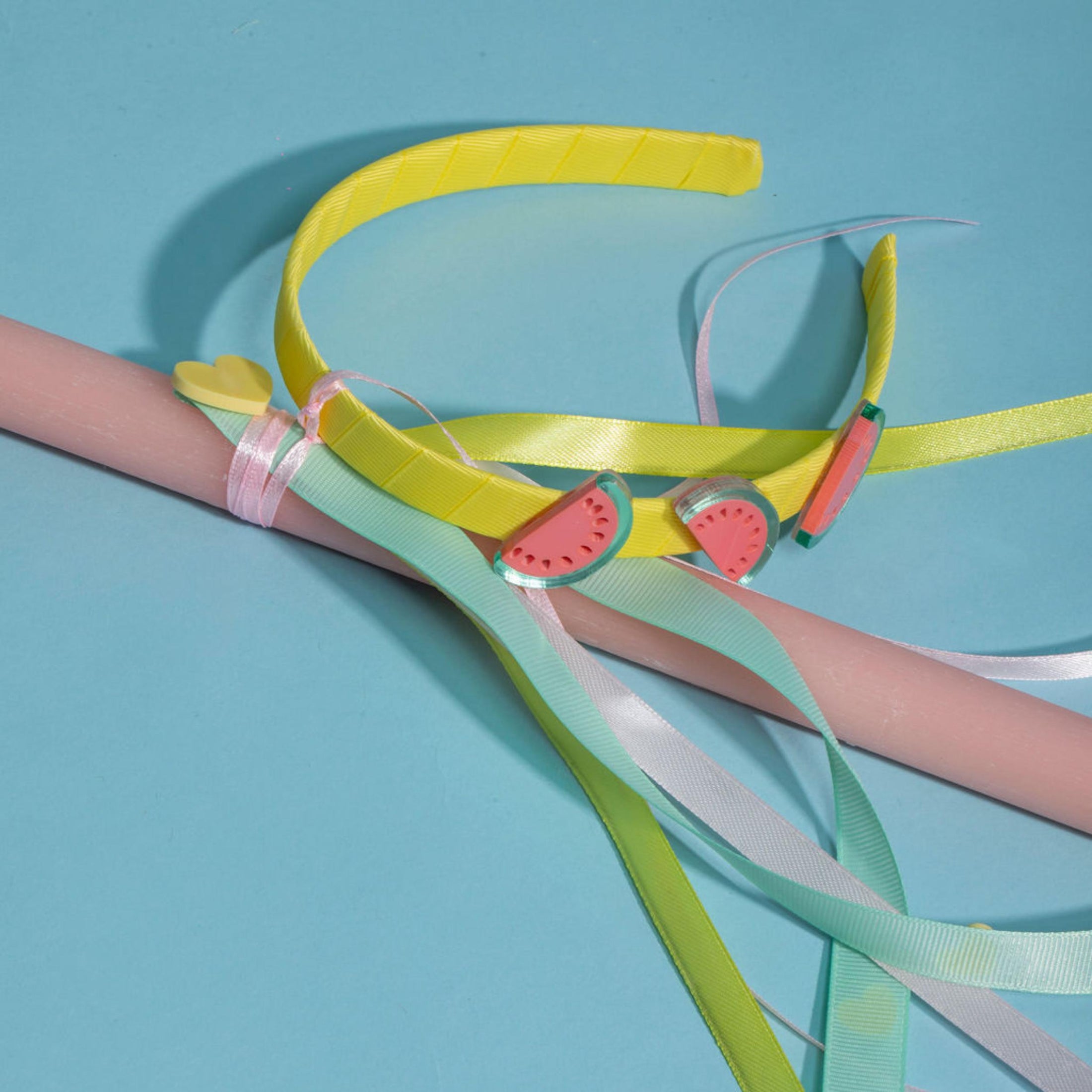 Παιδική πασχαλινή λαμπάδα στέκα Καρπούζια Perle D'azur x Mini Cools