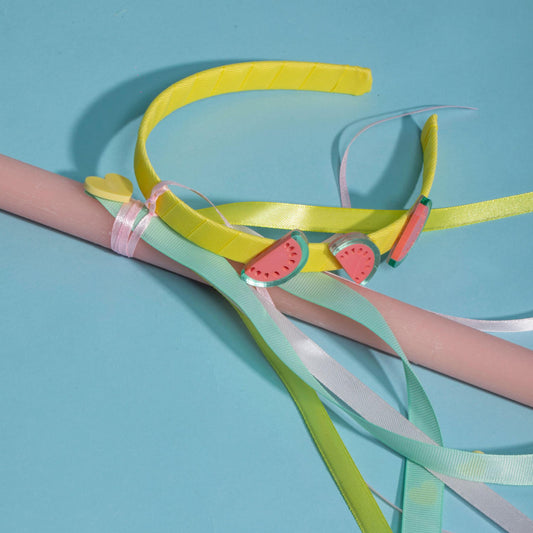 Παιδική πασχαλινή λαμπάδα στέκα Καρπούζια Perle D'azur x Mini Cools