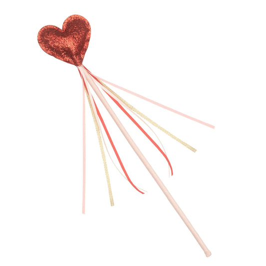 Παιδικό ραβδί με γκλίτερ Καρδιά Rockahula