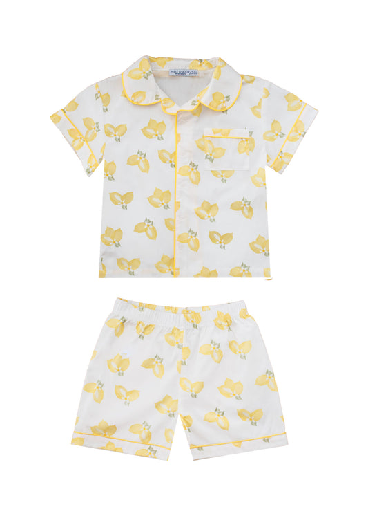 Girls Lemon Pajamas