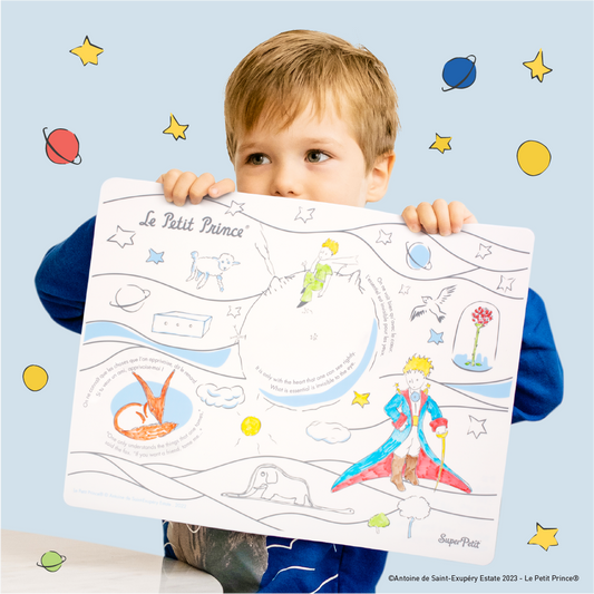 Children's silicone painting placemat The Little Prince