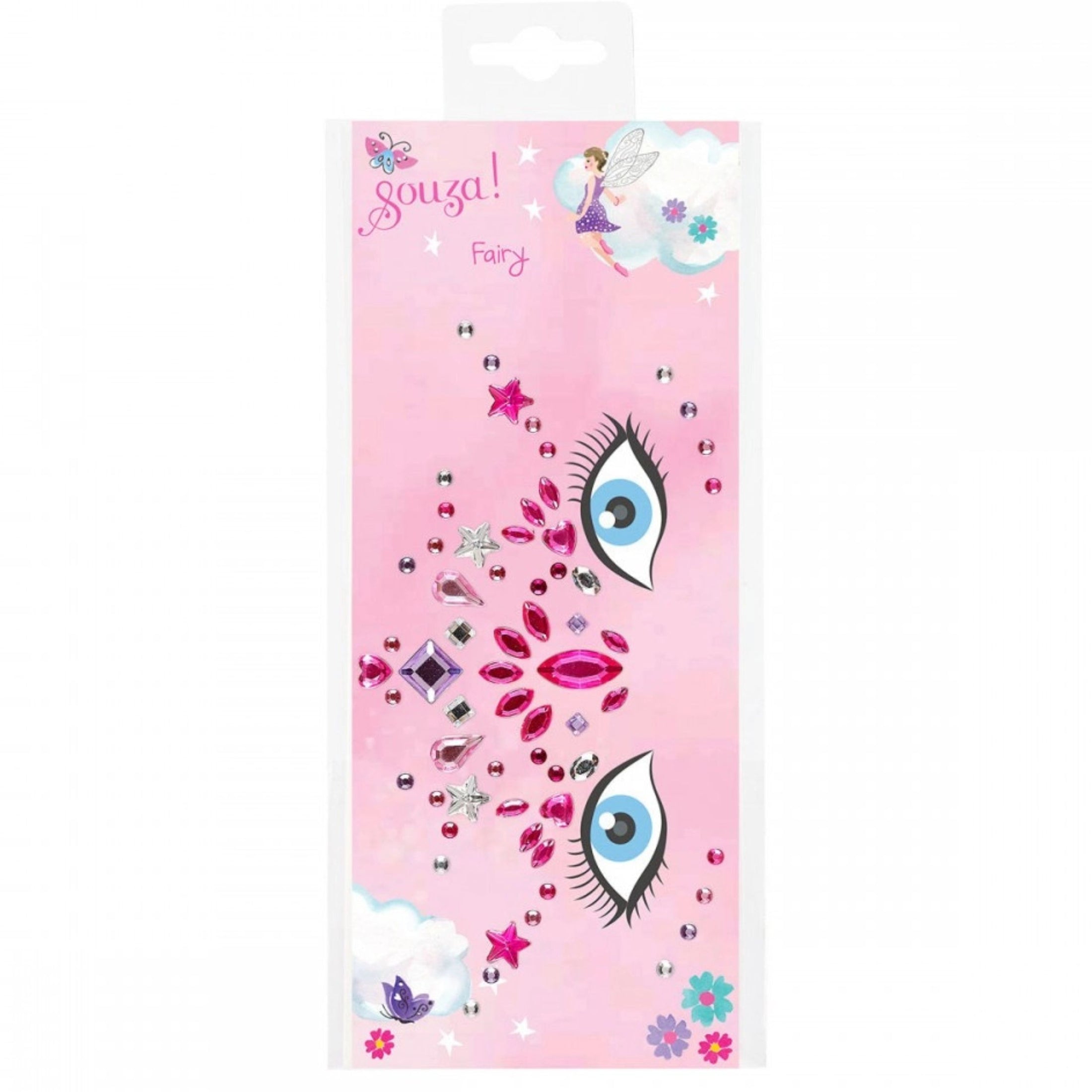 Παιδικά διακοσμητικά αυτοκόλλητα προσώπου Νεραΐδα Souza