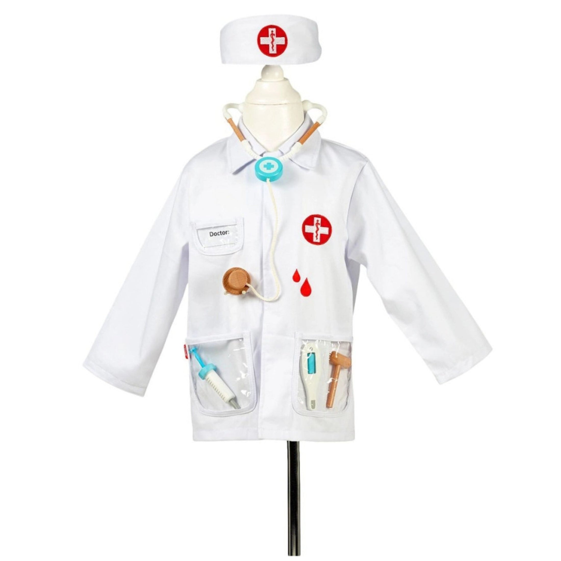 Παιδική αποκριάτικη στολή Γιατρού με αξεσουάρ Souza