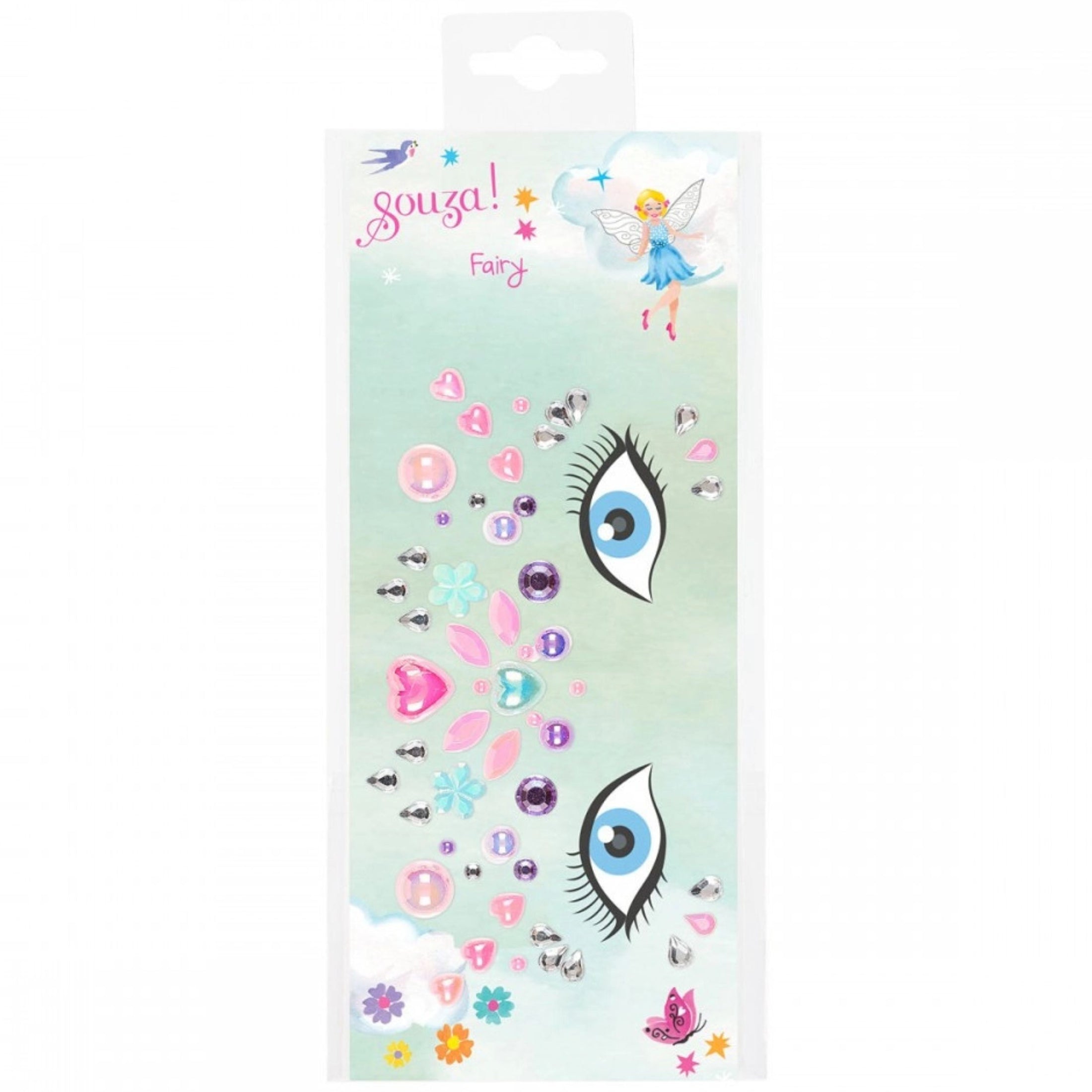 Παιδικά διακοσμητικά αυτοκόλλητα προσώπου Souza