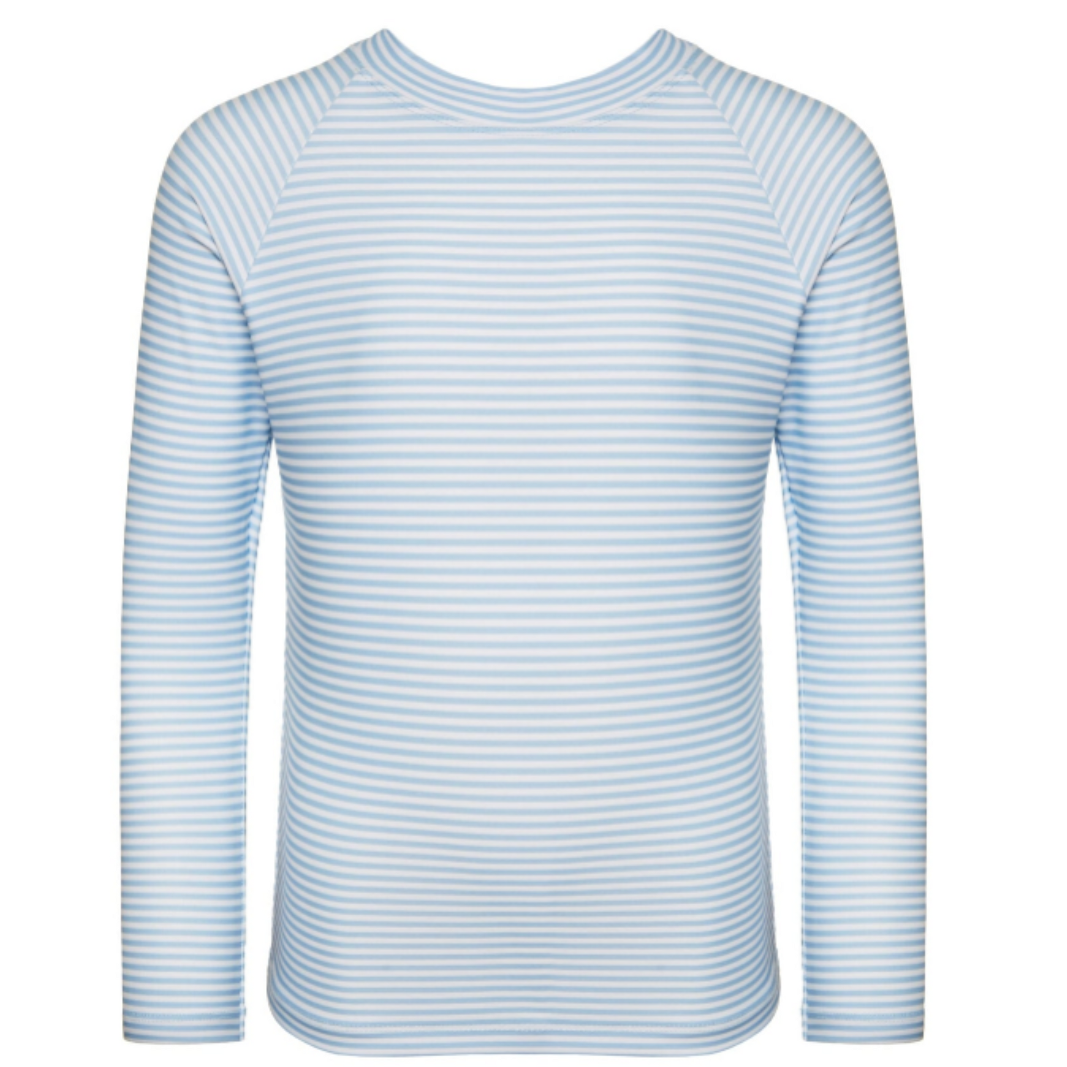 Boys rashguard with blue stripes