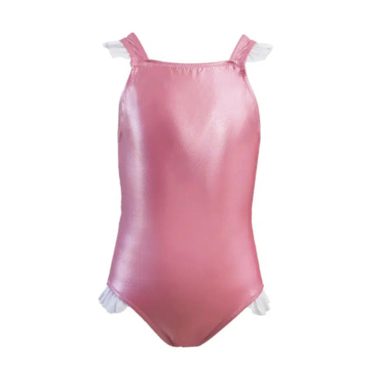 Παιδικό Ολόσωμο Μαγιό Satinato Pink Perle d'Azur