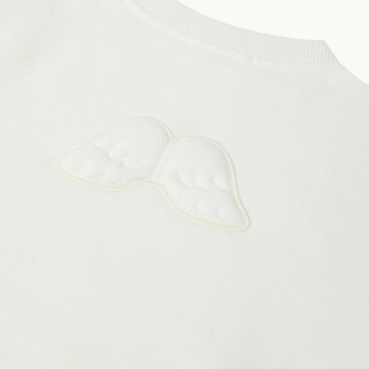 Παιδικό σετ φόρμας Angel Wing Bobby milky white Marie-Chantal