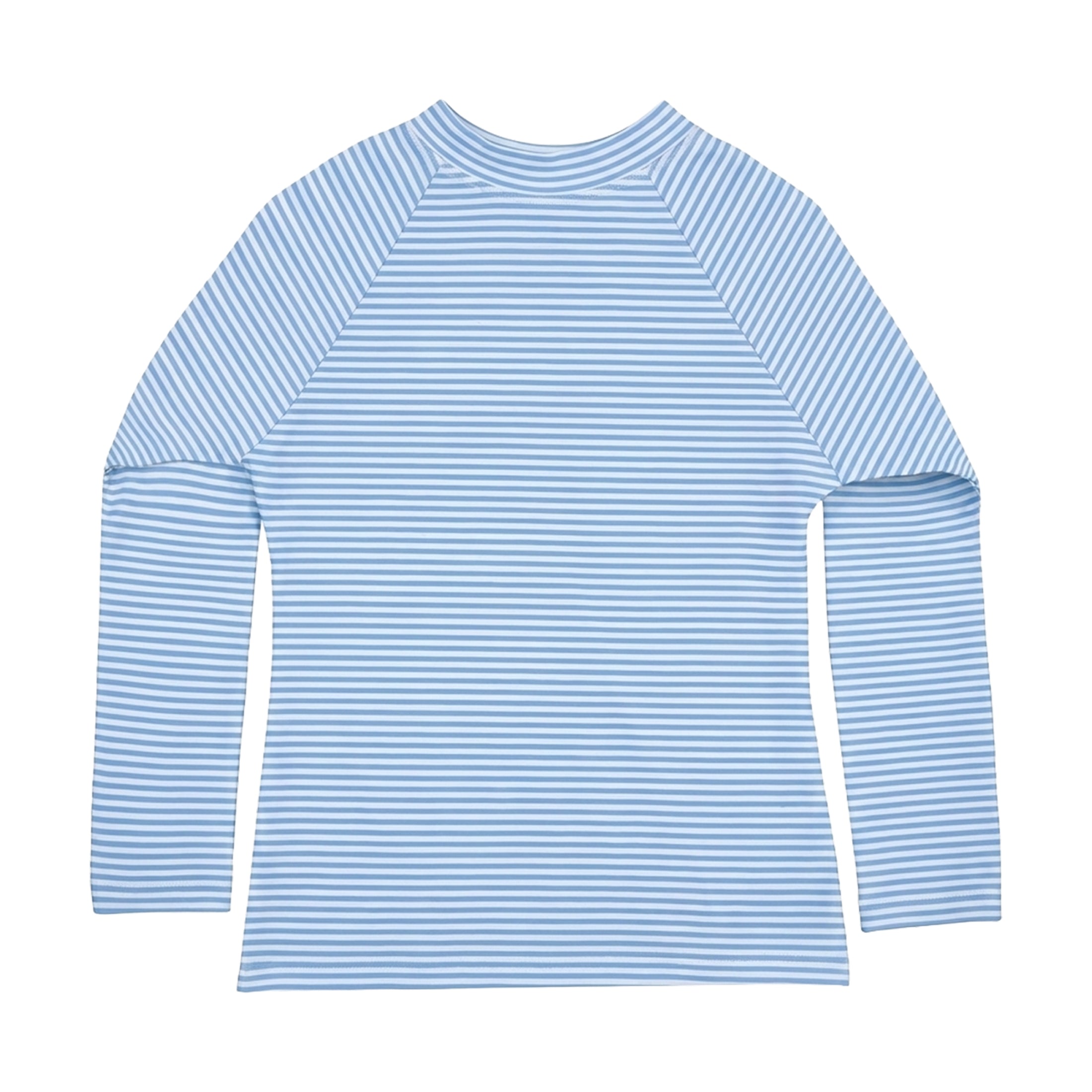 Αντιηλιακό μπλουζάκι rashguard με μπλε ρίγες