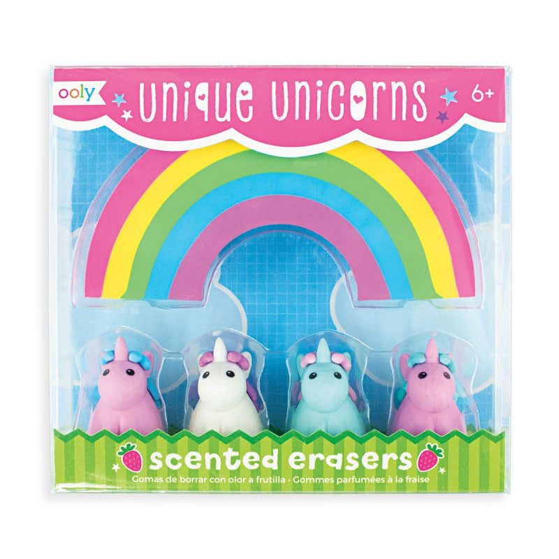 Kids scented erasers Unicorns