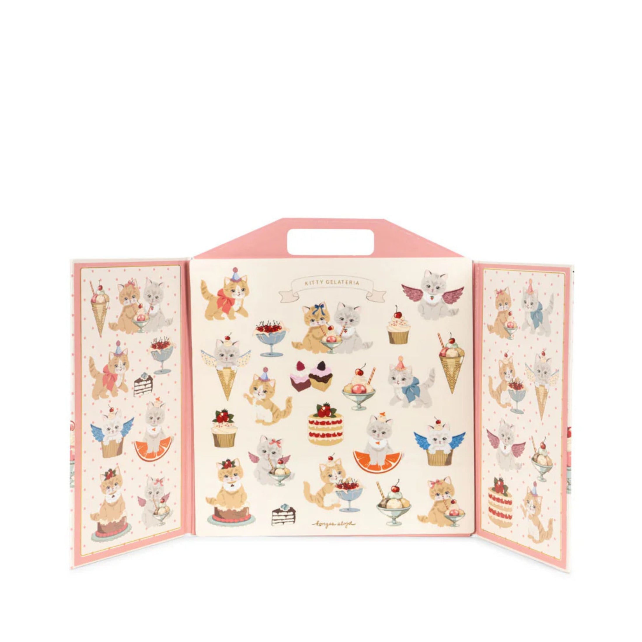 Βιβλίο με αυτοκόλλητα My Sticker Universe FSC Konges Slojd