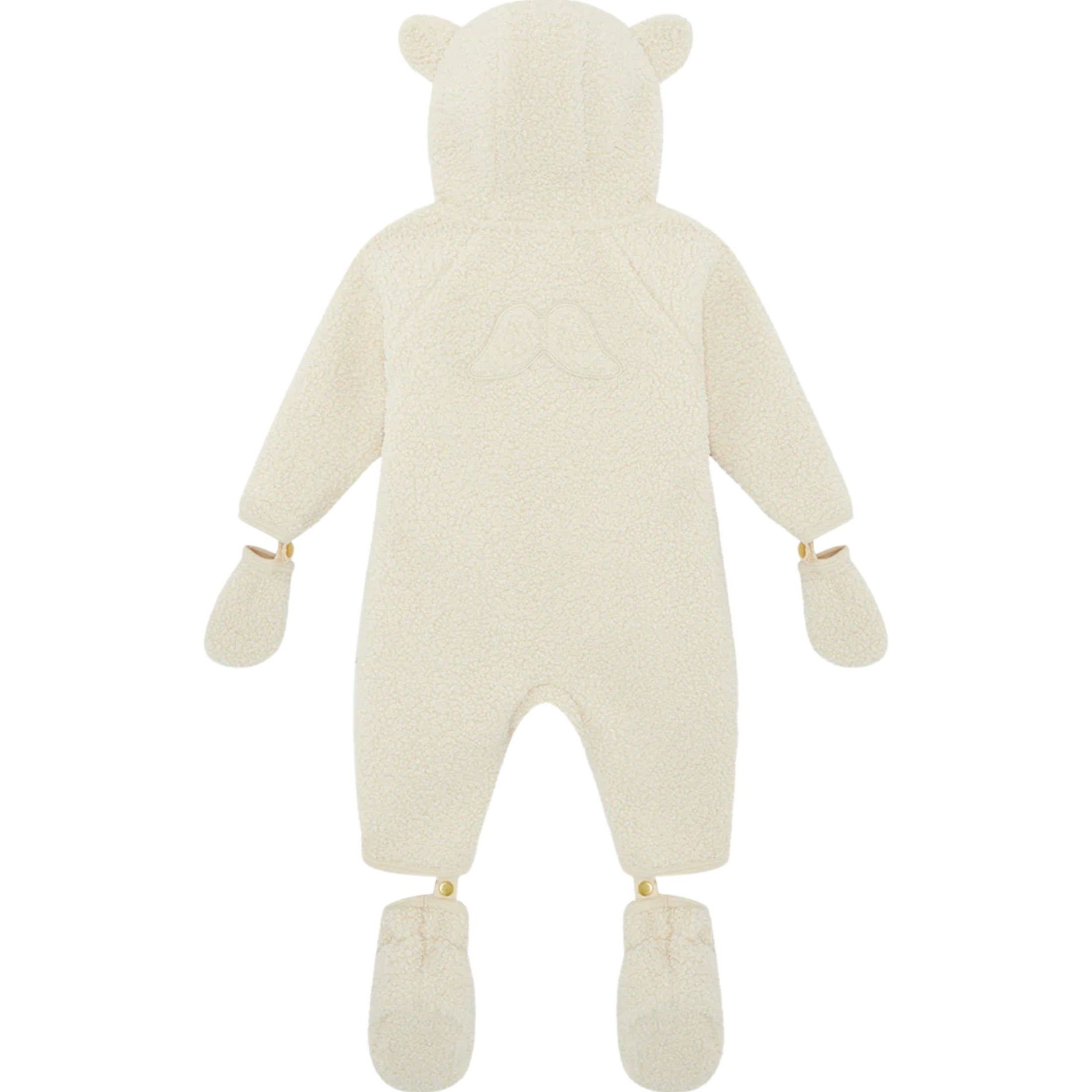 Βρεφική ολόσωμη φόρμα εξόδου Faux Shearling Bailey Marie-Chantal