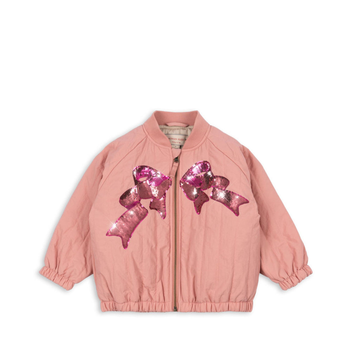 Βρεφικό bomber jacket Juno Sequin Rosette με παγιέτες Konges Slojd