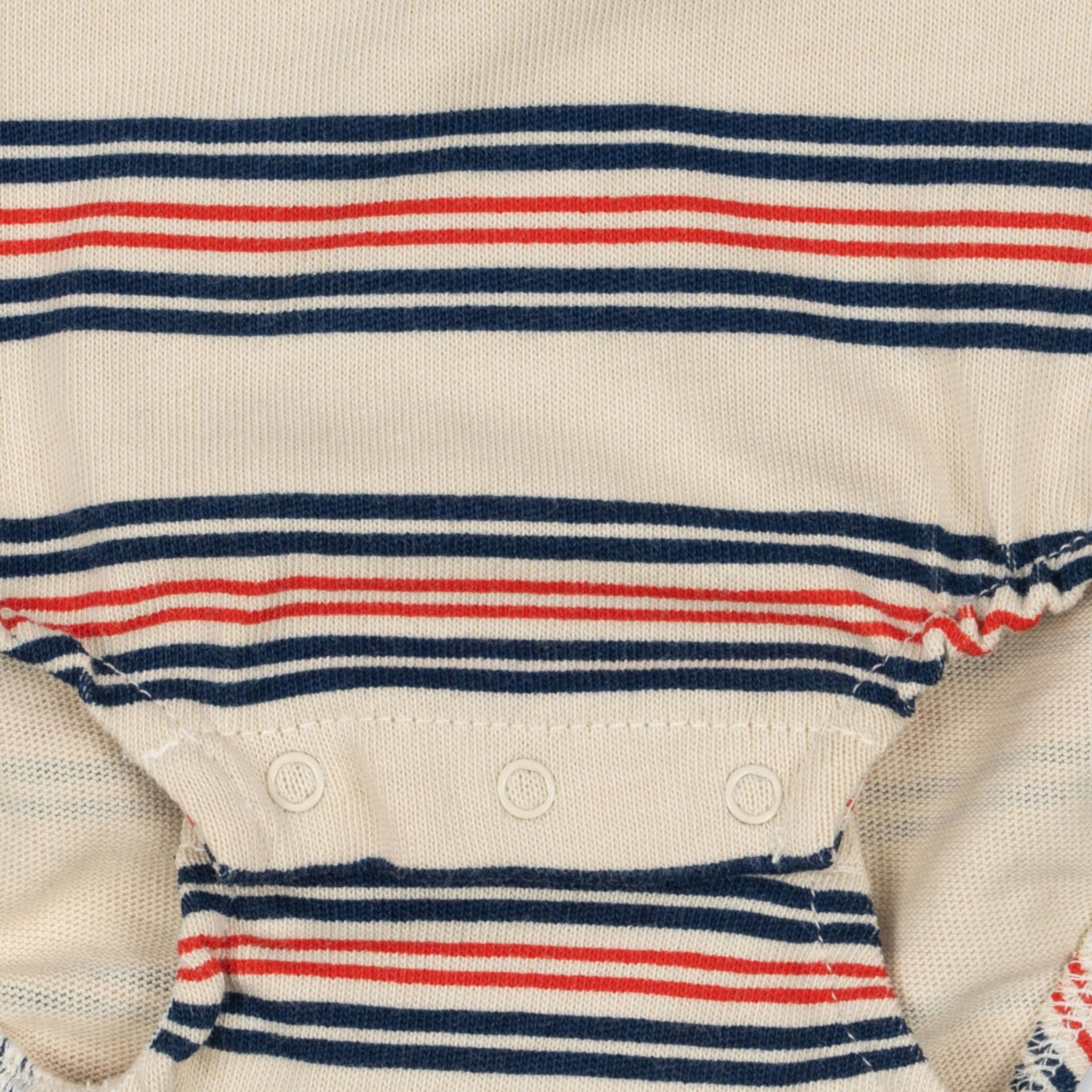 Βρεφικό φορμάκι πόλο ριγέ οργανικό βαμβάκι Konges Slojd