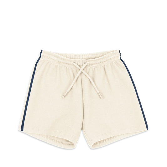 Βρεφικό σορτσς μπεζ με μπλε ρίγα Konges Slojd