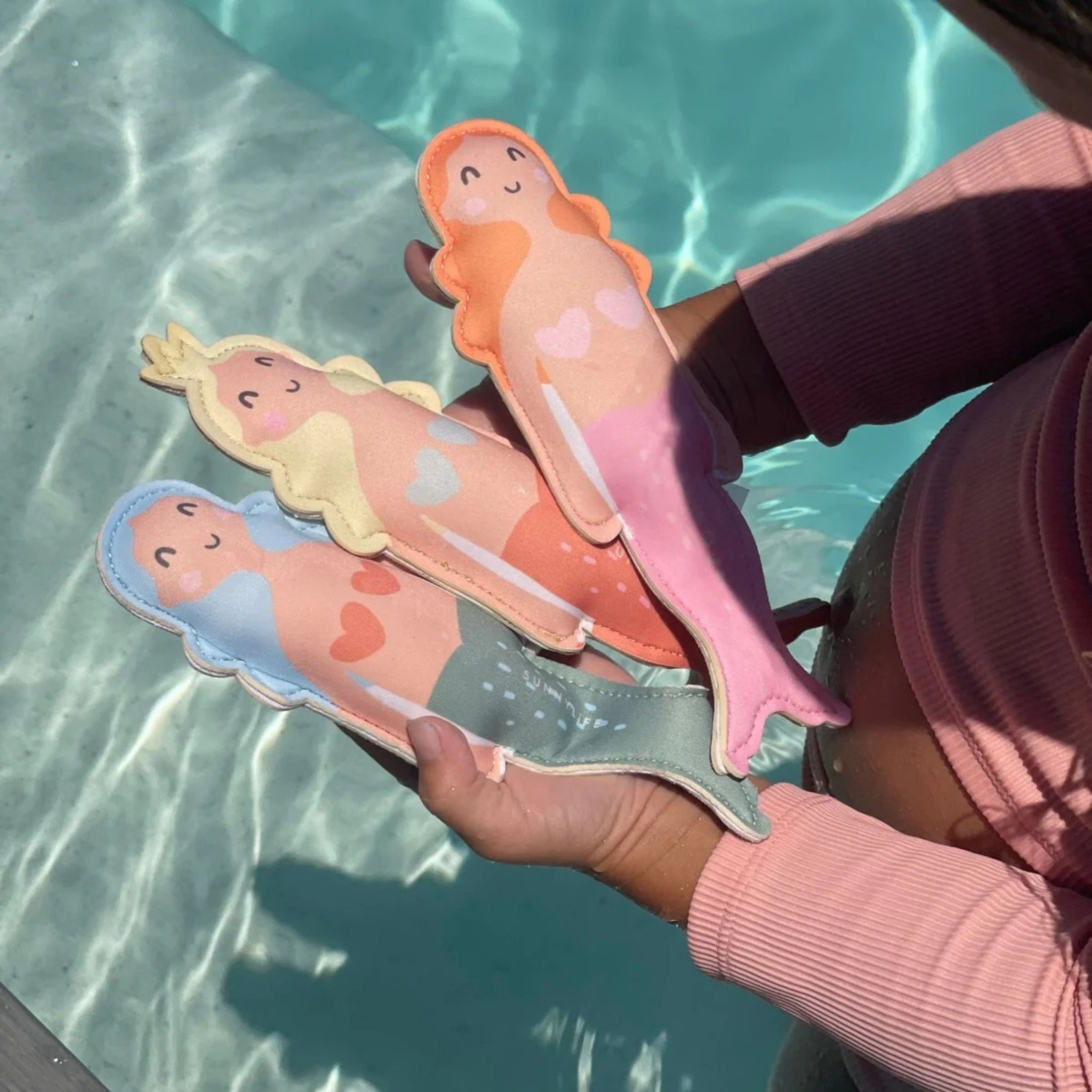 Παιχνίδι παραλίας Dive Buddies Melody The Mermaid Multi SunnyLife 3τμχ