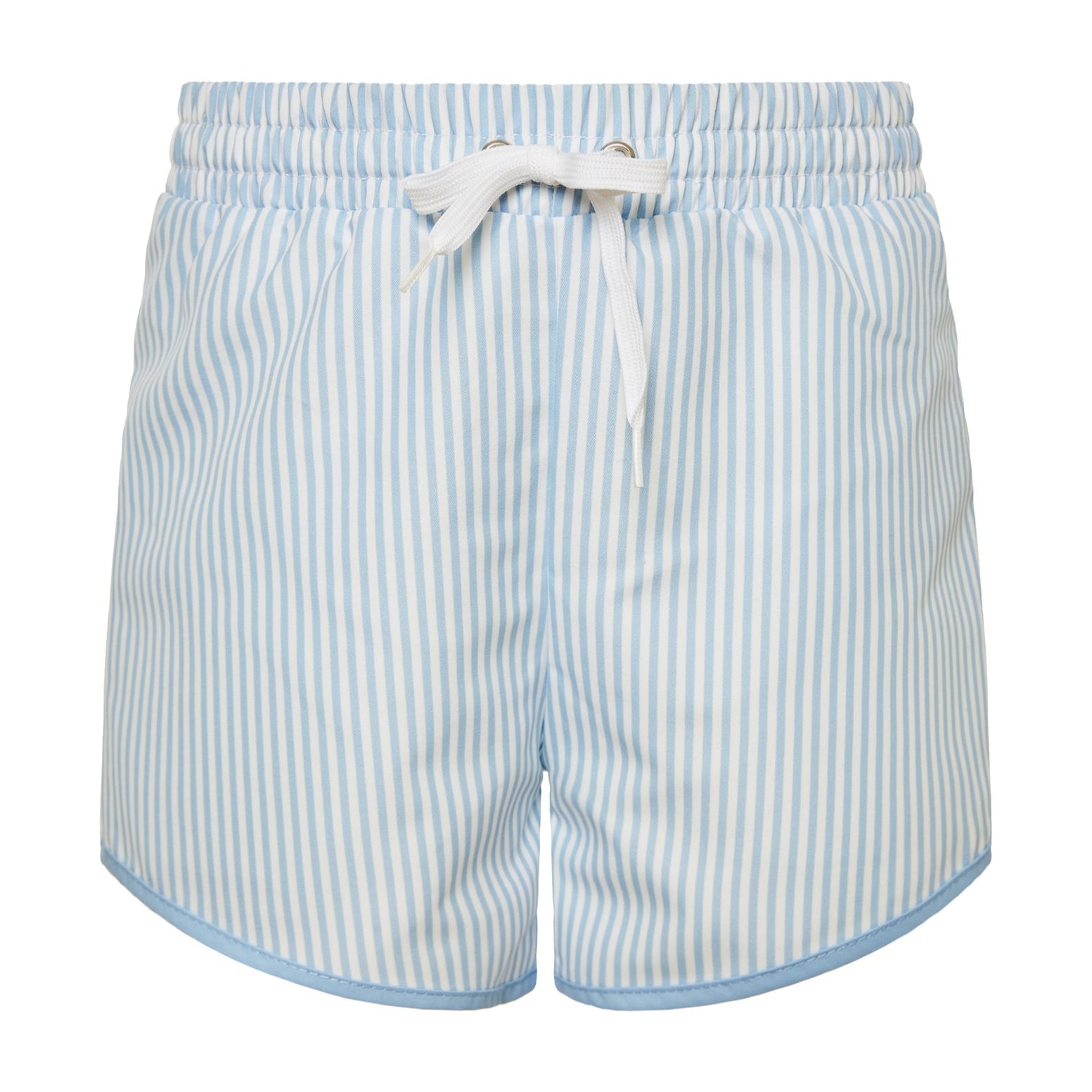 Boys bordie swimsuit with blue stripes