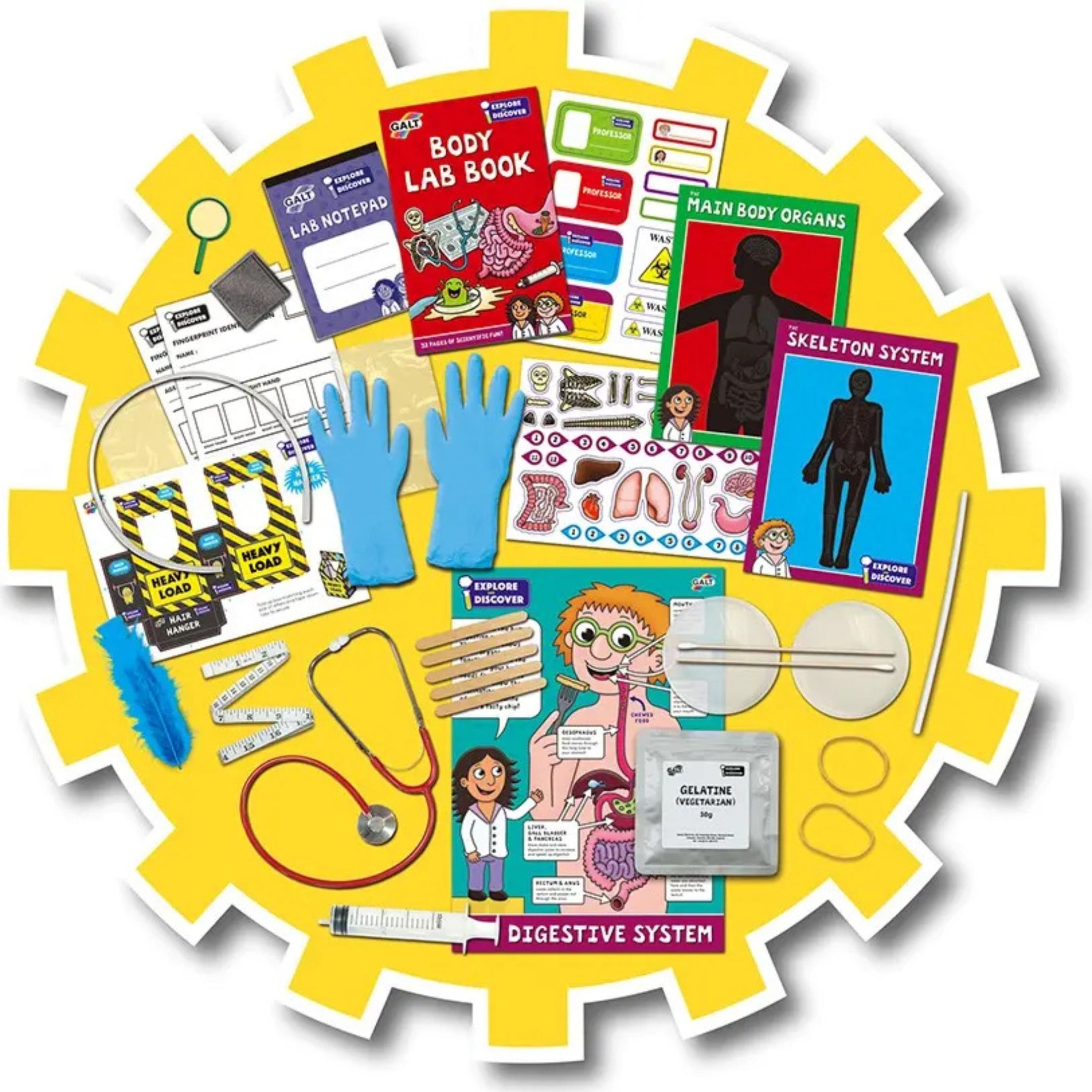 Εκπαιδευτικό παιχνίδι πειραμάτων Explore & Discover Body Lab Galt