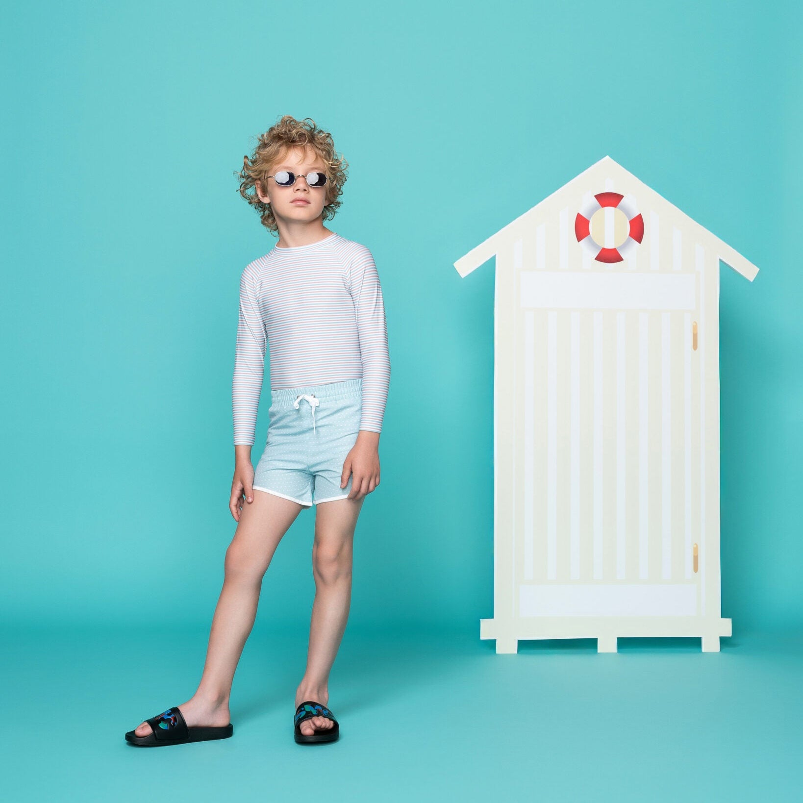 Boys swimsuit bordie Aqua Dots