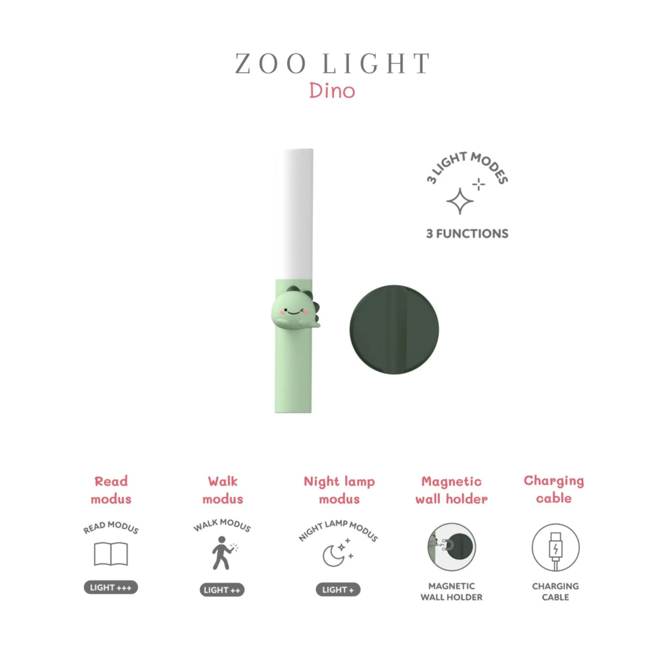 Παιδικό φωτιστικό νυκτός Zoo Light The Zoo Family