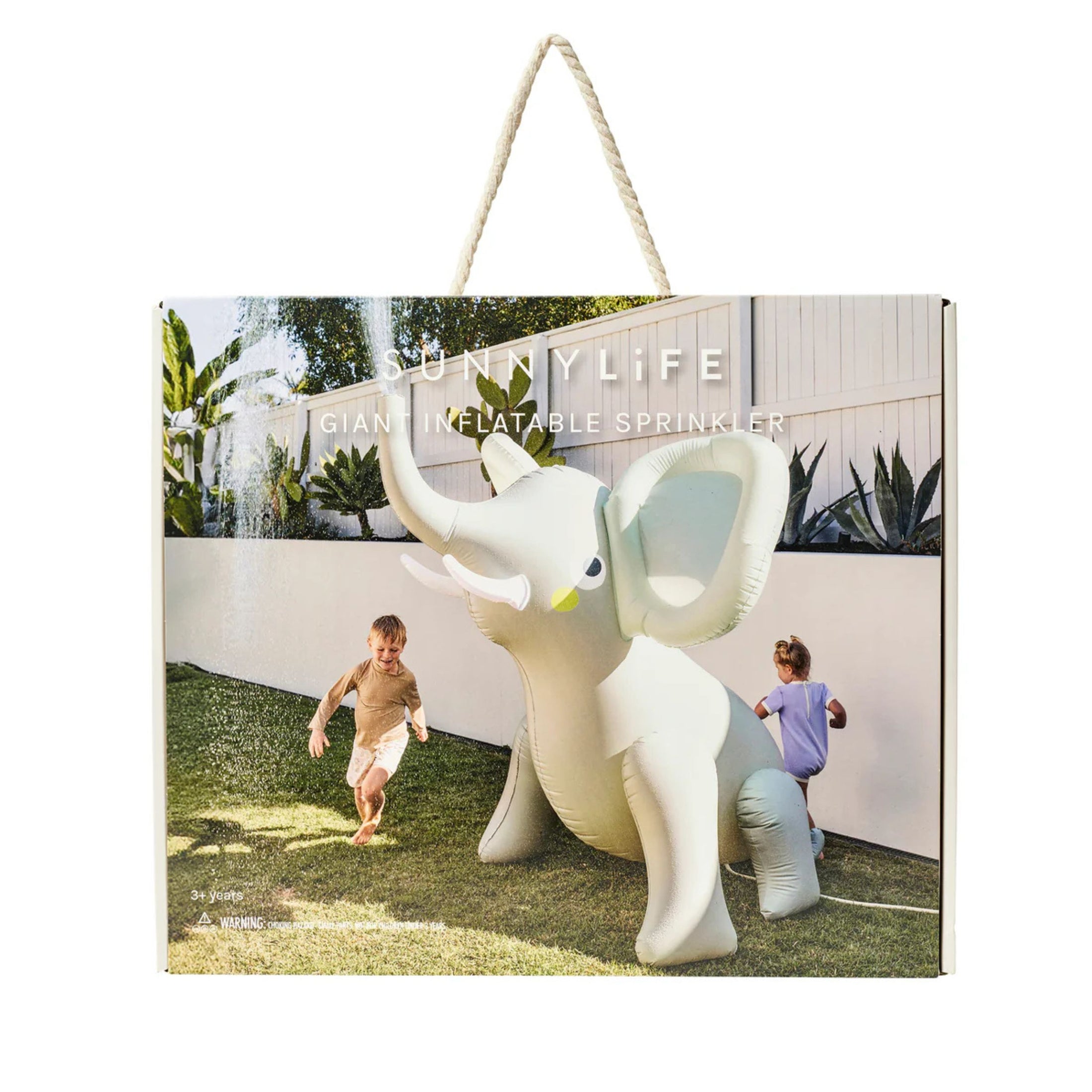 Παιδικό φουσκωτό ψεκαστήρας νερού Eli The Elephant Grey SunnyLife