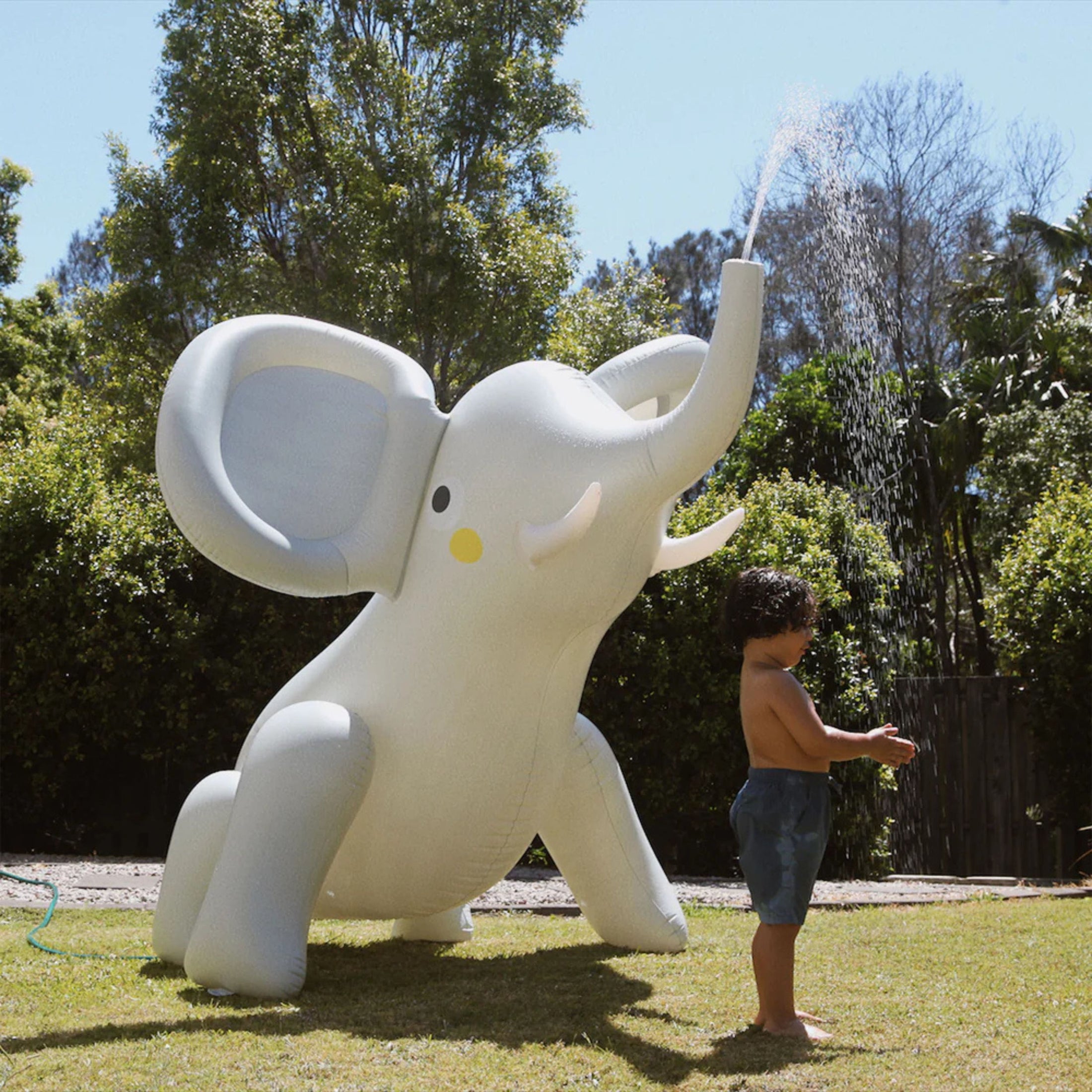 Παιδικό φουσκωτό ψεκαστήρας νερού Eli The Elephant Grey SunnyLife