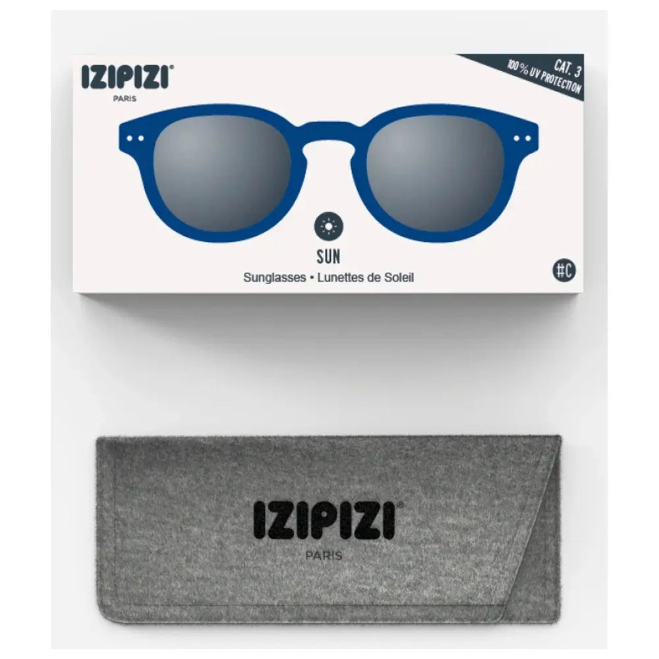 Γυαλιά ηλίου ενηλίκων Unisex C Navy Blue Izipizi