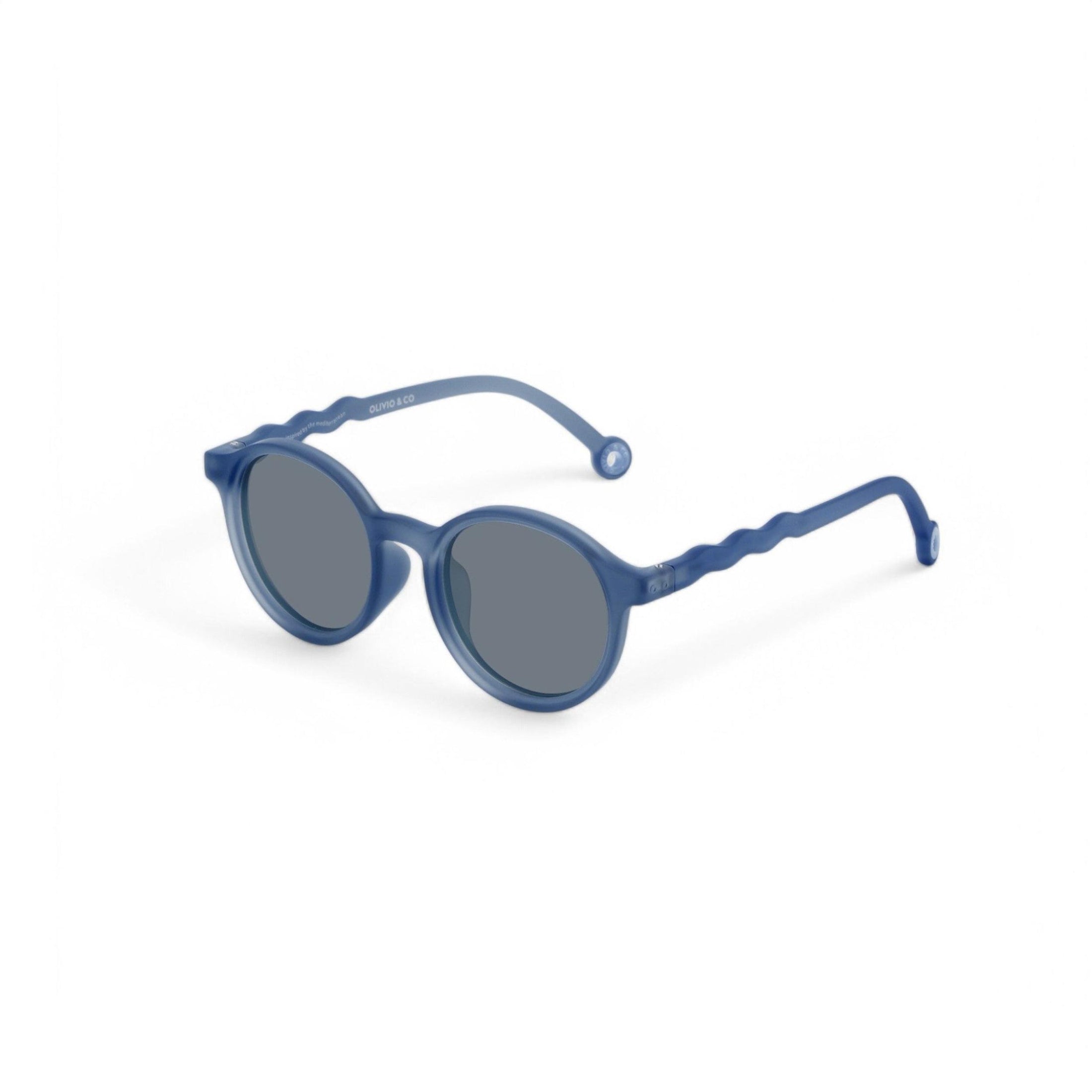 Παιδικά γυαλιά ηλίου οβάλ Navy Blue 5-12 ετών Olivio & Co