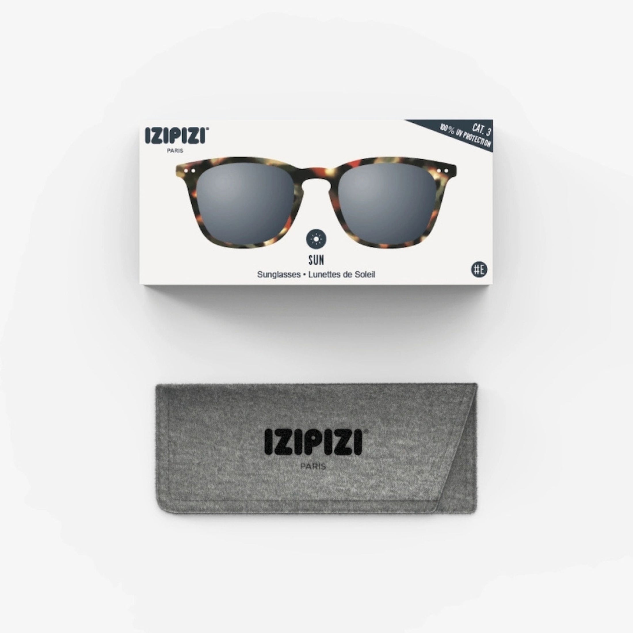 Γυαλιά ηλίου ενηλίκων Unisex E Tortoise Izipizi