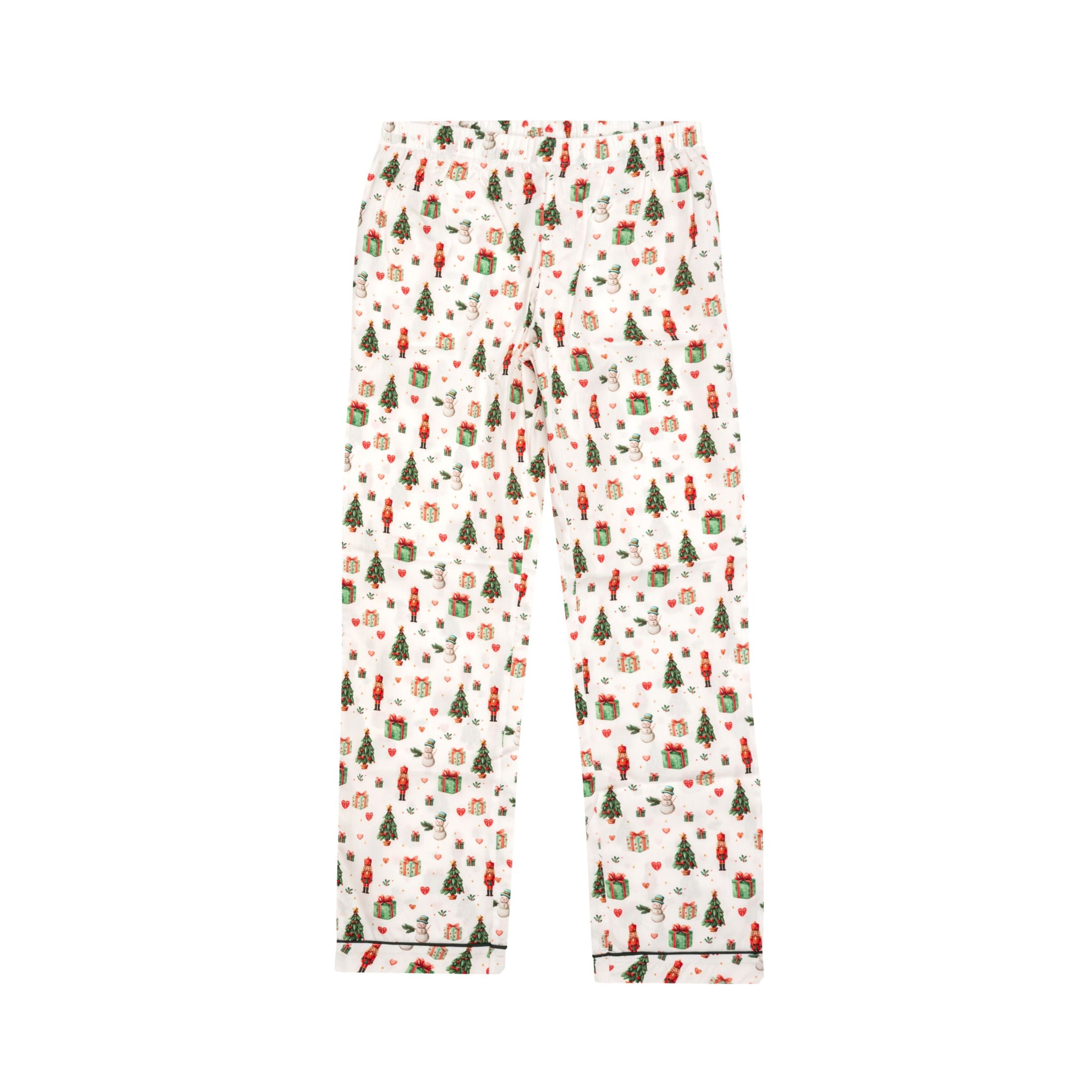 Γυναικεία πιτζάμα Christmas Joy poplin Perle D'azur