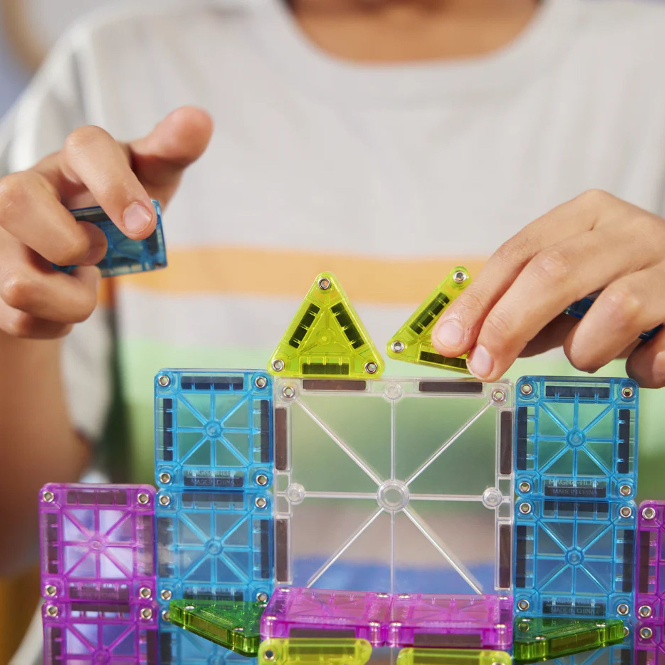 Μαγνητικό παιχνίδι microMAGS Travel Deluxe 55τμχ Magna-Tiles