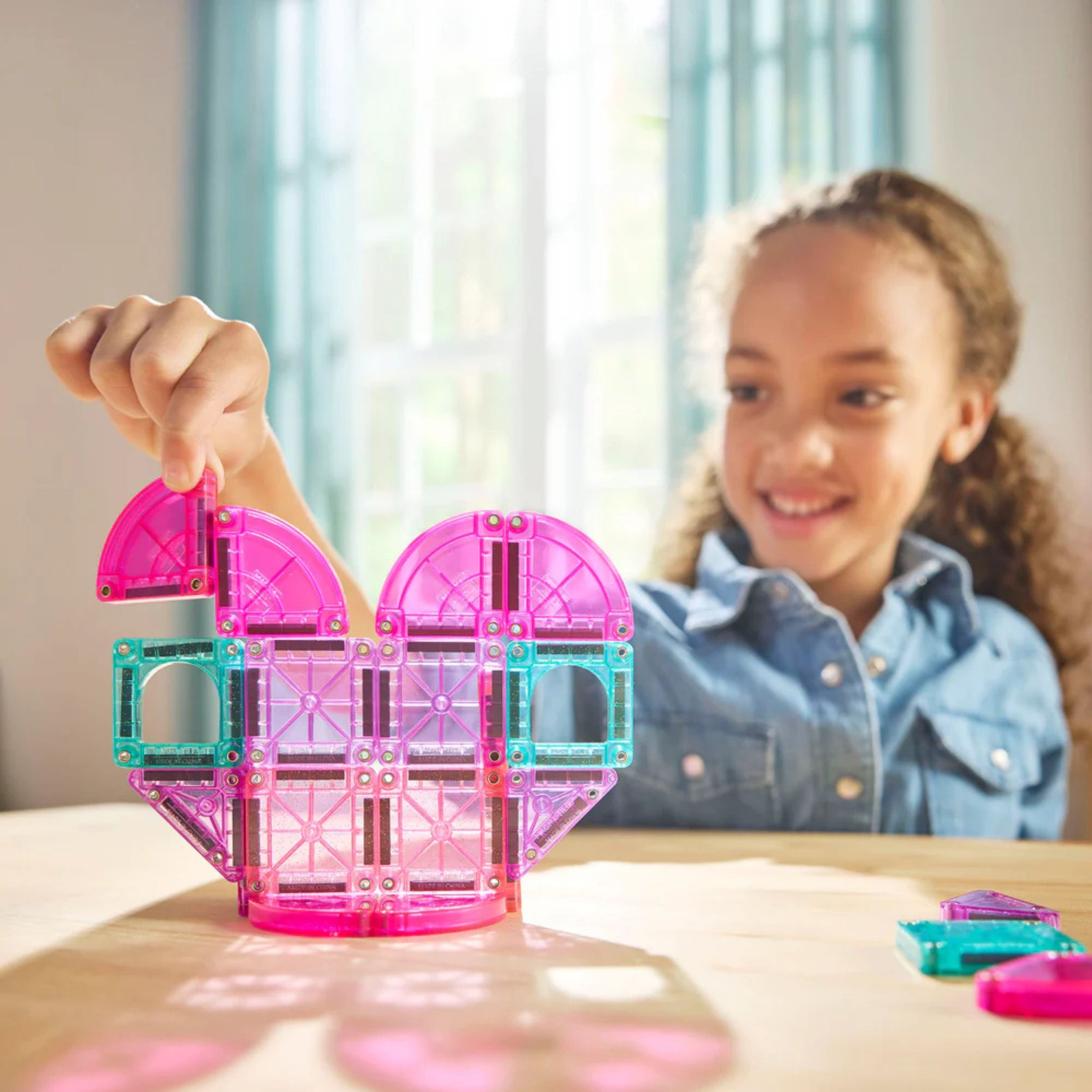 Μαγνητικό παιχνίδι microMAGS Heart to Heart Travel 26 τμχ Magna-Tiles