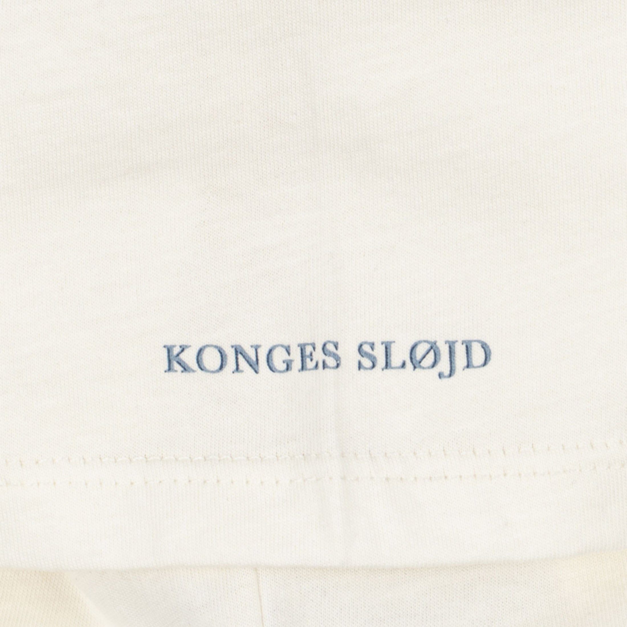 Παιδική μπλούζα κοντομάνικη Famo Antique White Konges Slojd