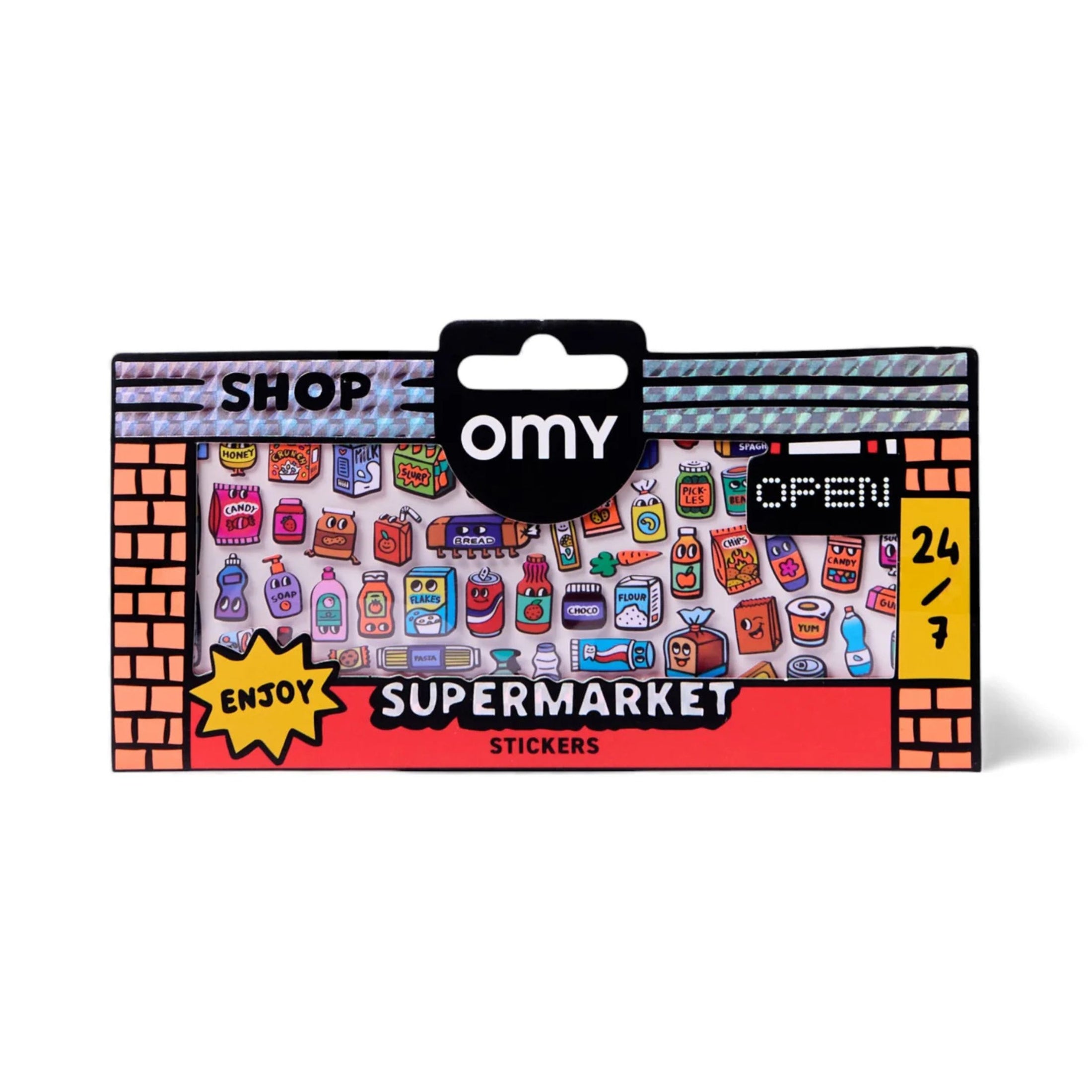 Παιδικά αυτοκόλλητα Boutique Supermarket