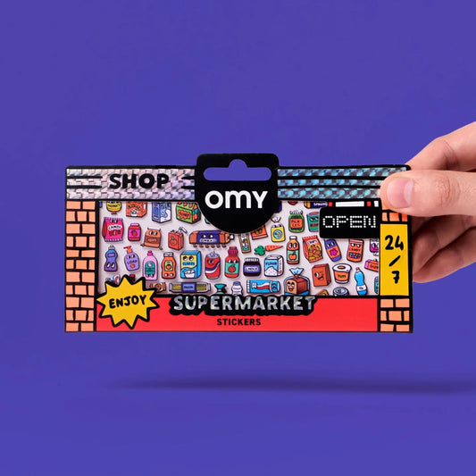 Παιδικά αυτοκόλλητα Boutique Supermarket