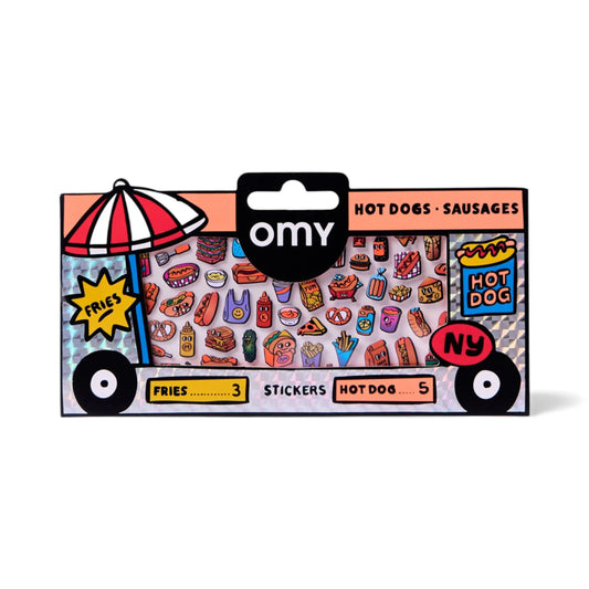 Παιδικά αυτοκόλλητα Boutique Hot Dog Shop Omy