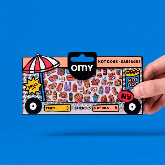 Παιδικά αυτοκόλλητα Boutique Hot Dog Shop Omy