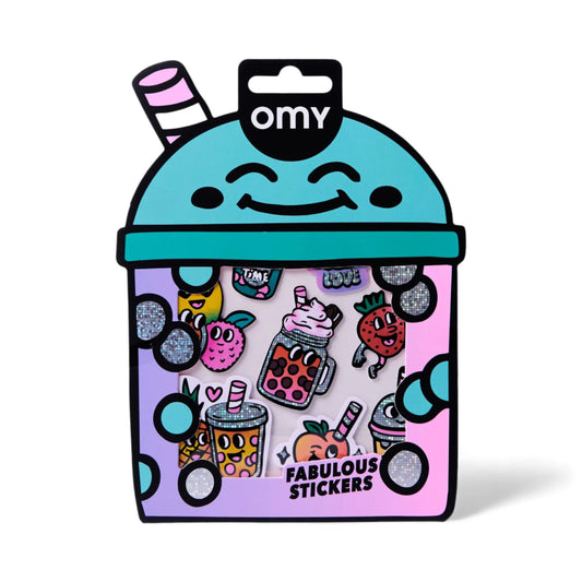 Παιδικά αυτοκόλλητα Big Bubble Tea Omy